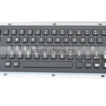 High Quality USB Ps/2 IP65 Metal Keyboard With Optical Trackball photo-3