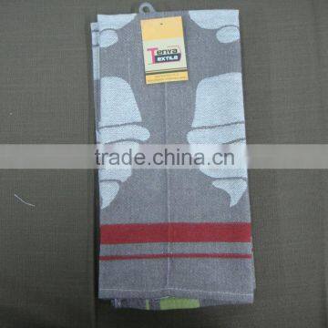 Fork Jacquard Style Not Fade Tea Towel 100% Cotton Factory Price photo-3