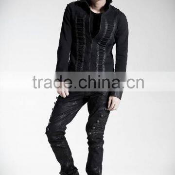 Top Sale Men Jeans Push Up Jeans B2b With Rivet Side Decorated photo-6