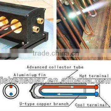 U pipe solar collector