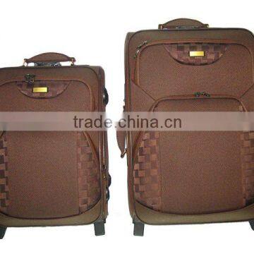 2013 Yellow Hard Trolley Travel Bag Set