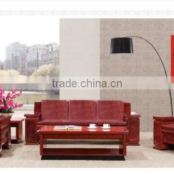 classical red mahogany sofa set factory sell directly DY20