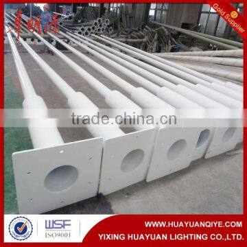 galvanized steel street lighting columns