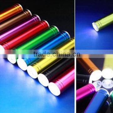 Functional Aluminum Power Bank 2600mah New Product 2016 China Supplier