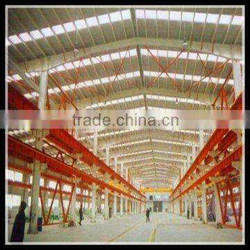 Steel frame structure roofing warehouse