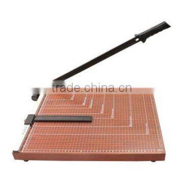 A4 size wood base manual paper cutter machine paper trimmer