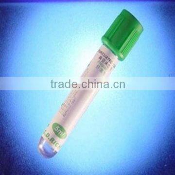 Vacuum blood collection heparin tube