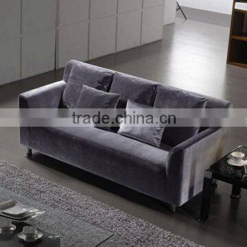 commercial furniture hotel sofa best sale dark color fabric sofa HS33