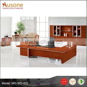 Wholesale price elegant classic executive desk wood veneer