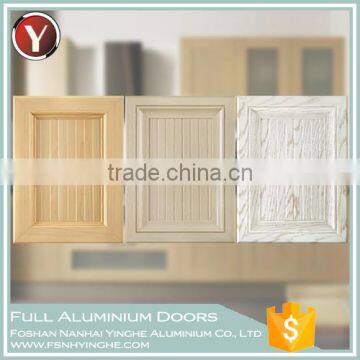 2016 Popular Solid Wood Design Aluminium Kitchen Cabinet Door