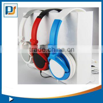 Wired stereo ON-ear headphone, music headset foldable design