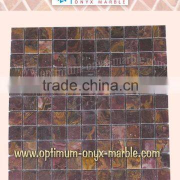 RED ONYX MOSAIC TILE - 002 photo-6