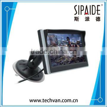 SPD65 HD 800*480 Car TFT Electronic Screen 5 Inch LCD Car Colorful RearView Monitor Parking Backup Camera DVD with car Brack