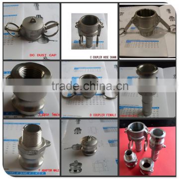 China Factory! SS 304/316 Quick Coupling Adaptor Fitting