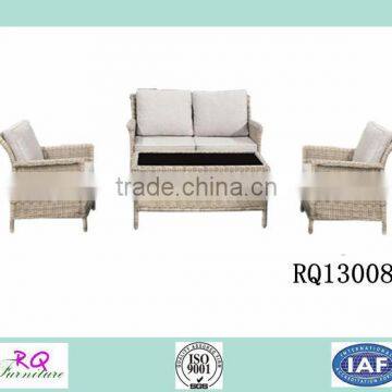 Garden Furniture Sets PE Rattan Big Sofa Set