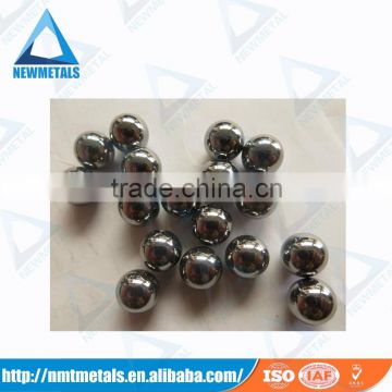 6.35mm heavy alloy pure tungsten bearing ball pump used valve ball