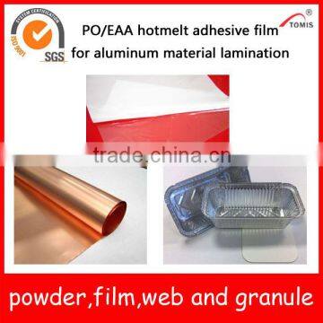 PO/Polyolefin hotmelt adhesive film for aluminum lamination