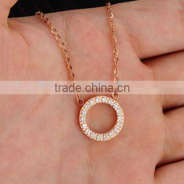 New Products 2016 18K Rose Gold Plating Personalized Custom Pendants for Lady photo-4