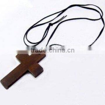 Wooden Cross pendant(wood crafts in laser-cutting & engraving)