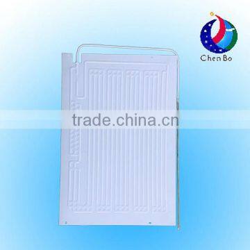 Aluminum roll bond evaporator for refrigerator