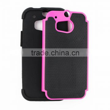 For HTC one M8 defender cover case