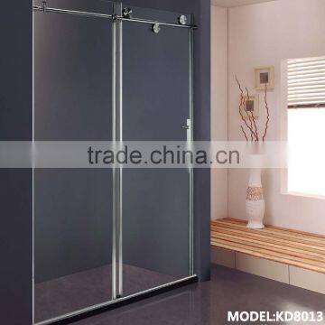 FramelessTempered glass Sliding Shower Rooms (KD8013)