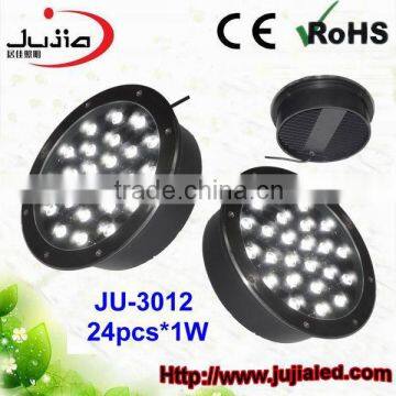 24w ip65 led Inground Light,underground light,24w garden lamp (JU-3012-24W)