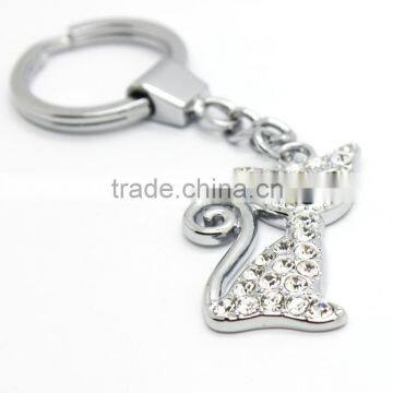 Personalised Fashion Cute Cat Shaped Keychain photo-3