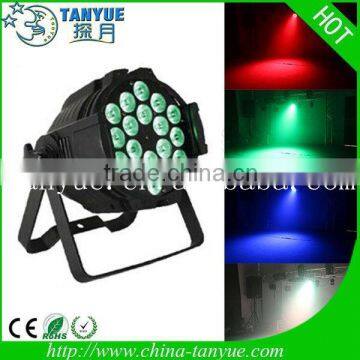 2014 new style led par light 18pcs 10w rgbw led par stage lighting