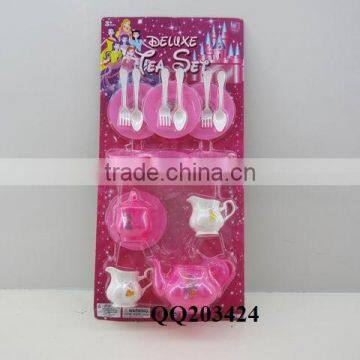 Funny plastic tea play toy set