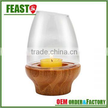 2015 NEW Design Wedding Decorative Glass Jar Candle