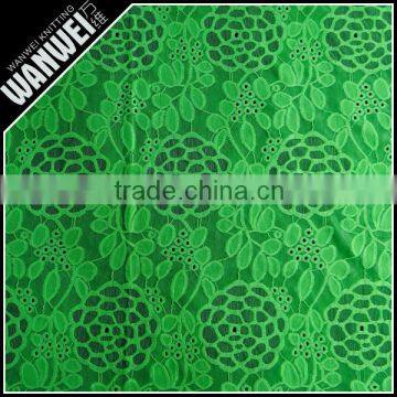 green cotton flower chopper bar fabric online 150cm width design fashion net lace