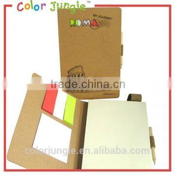 Sticky note pad,high quality custom notepad with pen