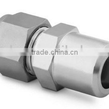 Weld male connector, male weld pipe connector,compression fittings