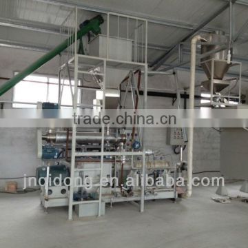 Floating fish feed extruder machine