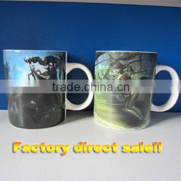 2014 liling xinqiang hot ceramic mugs wholesale mugs and coffee mugs bestiful mugs with new design coloful logo free