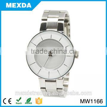 2016 new design style waterproof japan movt stainless steel mens watch
