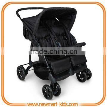 Hot design Side by Side Twin Stroller EN1888