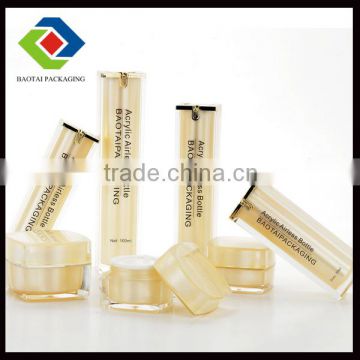 80ml acrylic airless bottle for cosmetic packaging