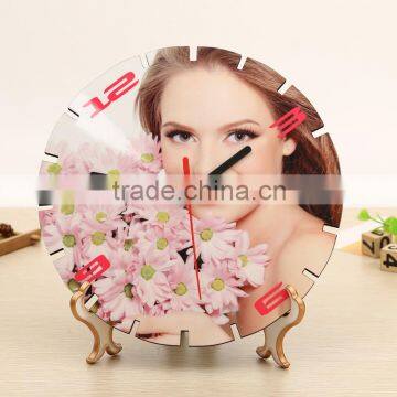 Sublimation Hard Board Clock mdf wall clock                        
                                                Quality Choice