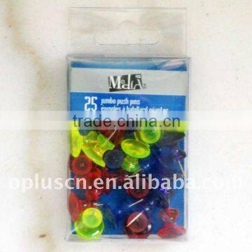 25CT JUMBO PUSH PINS