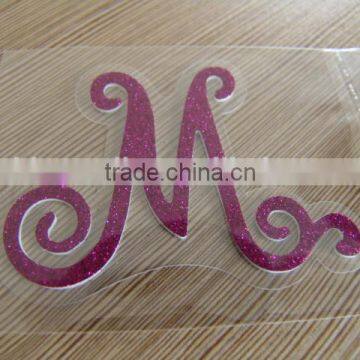 Custom Design Pvc Glitter Sticker,room Decor Promotion Gift Glitter Sticker Sheet photo-3