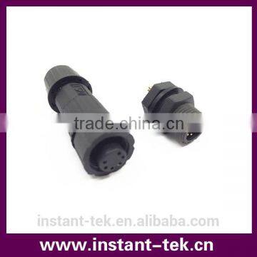 INST High Quality 10pcs AL Alloy 2PIN M12 Connector photo-2