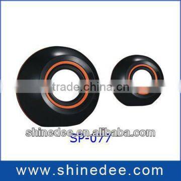 round mini speakers for laptop computer desktop pc(SP-077)