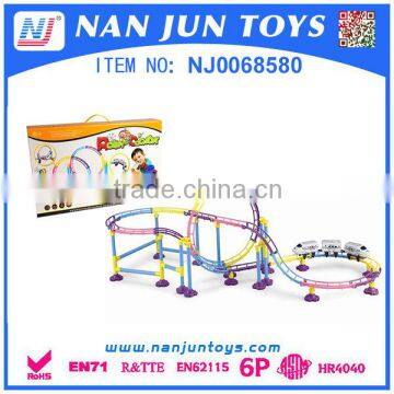 Hot Sale Kids B/O Electric Train Toys With Light
