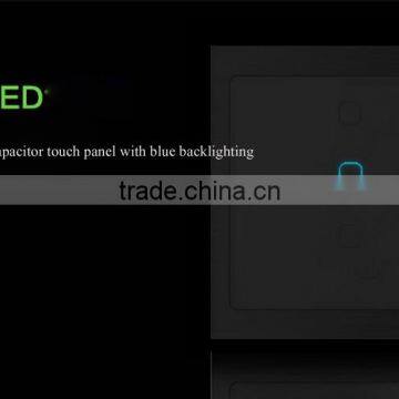 Wireless US/ EU Standards Modern Tempered Glass 3 Gang 1way White Wall Electric Smart Touch Switch Wifi Controlled Power Switch photo-6