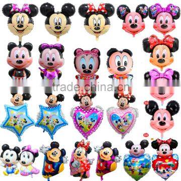 mickey minnie foil helium balloons for kids birthday & wedding decoration                        
                                                Quality Choice