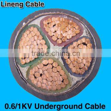 Lineng 0.6/1KV Copper 4 core 95mm Power Cable