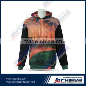 Professional china fashion custom sublimation hoodie manufacturer