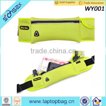 Fashion Waist Bag Sport Running Belt Waterproof Waist Bag For Cell Phone